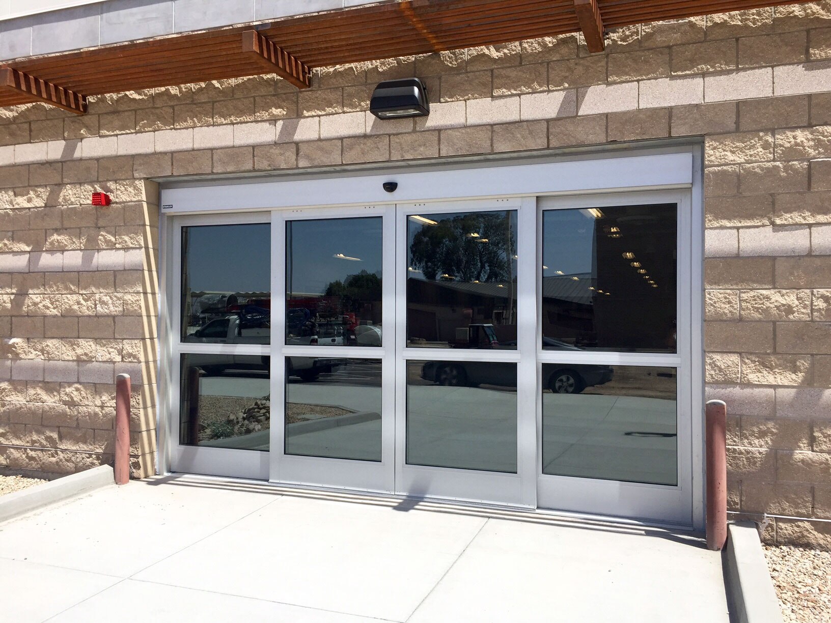 Dura-Shield 2000 Ballistic Ballistic Rated Automatic Sliding Door ...